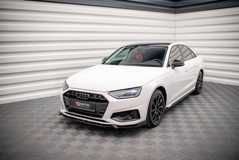 Voorlip spoiler sideskirt diffuser achterlip Audi A4 B9 19+, Ophalen of Verzenden