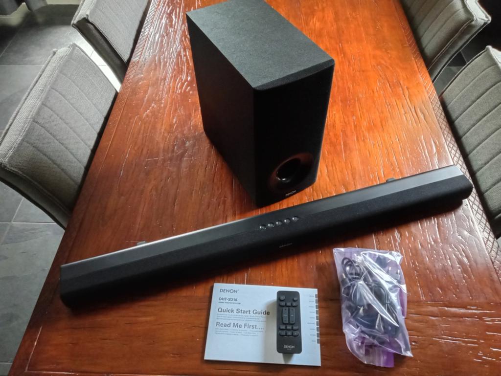 Denon DHT-316 soundbar, Ophalen, Bluetooth, Zo goed als nieuw