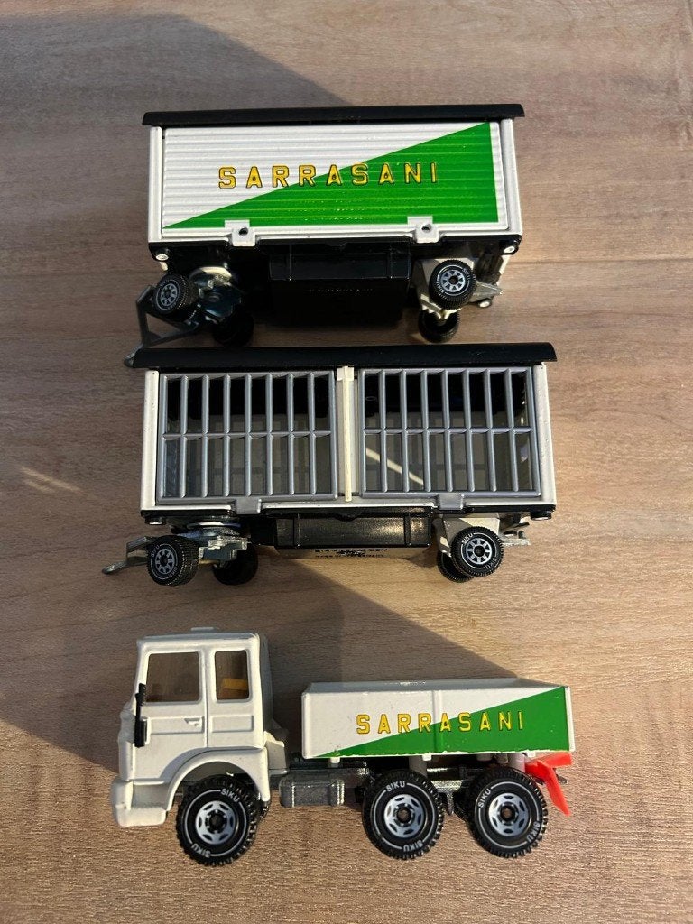 SIKU 1:55 Circus Sarrasani Set (Zeldzaam), Ophalen of Verzenden, Zo goed als nieuw, Bus of Vrachtwagen, SIKU