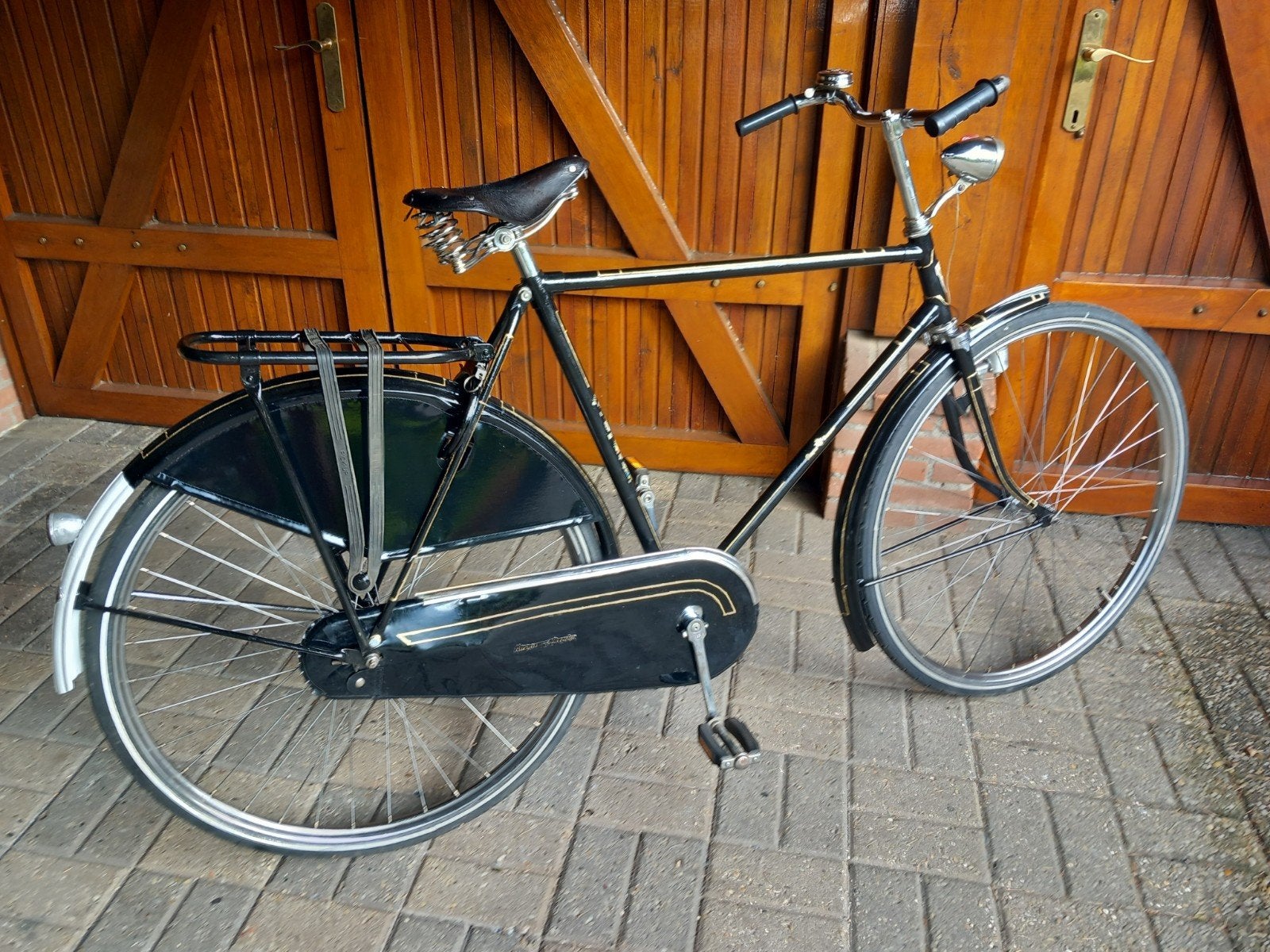 Burgers Oldtimer Fiets - Klassieke Herenfiets.opafiets.Enr., Fietsen en Brommers, Fietsen | Oldtimers, Ophalen, Terugtraprem, Burgers