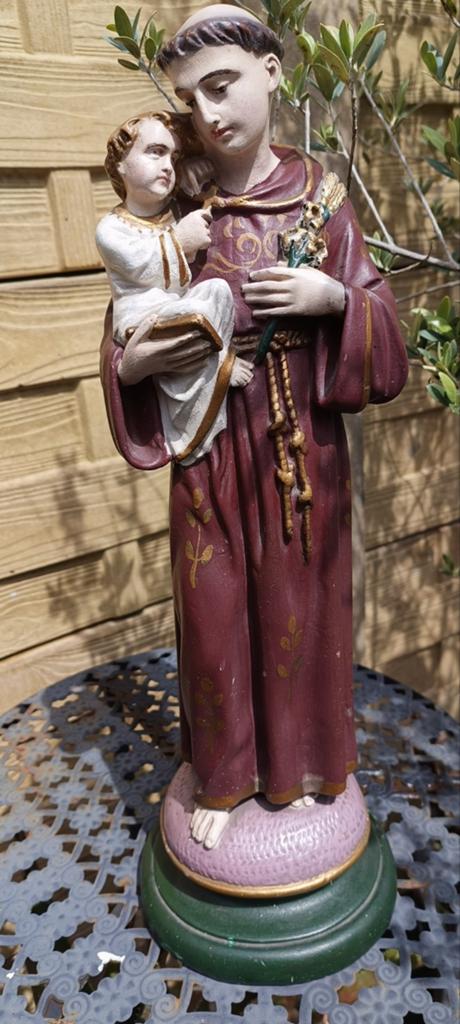 Heilige Antonius beeld met kindje Jezus, Ophalen of Verzenden