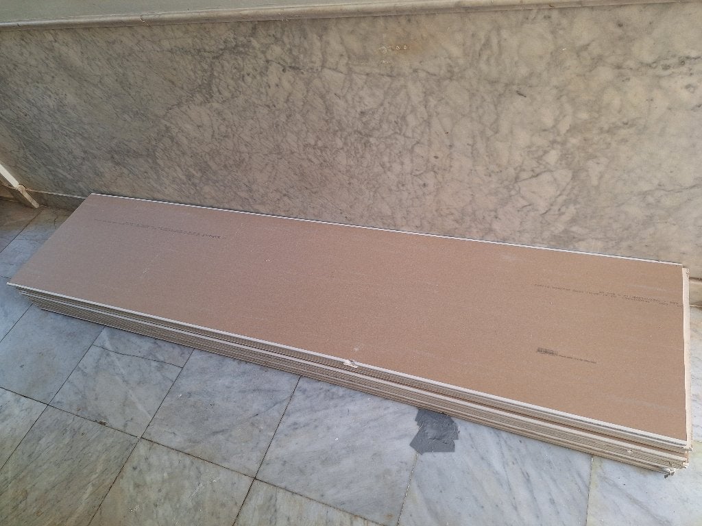 15 SINIAT Gipswandplaten afgeschuinde kant 2600x600x12,5mm, Ophalen, Nieuw, Overige materialen, Minder dan 20 mm