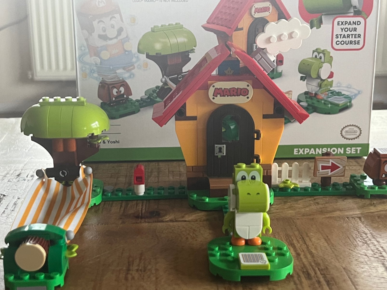 Lego Mario’s huis en yoshi 71367, Ophalen of Verzenden, Zo goed als nieuw