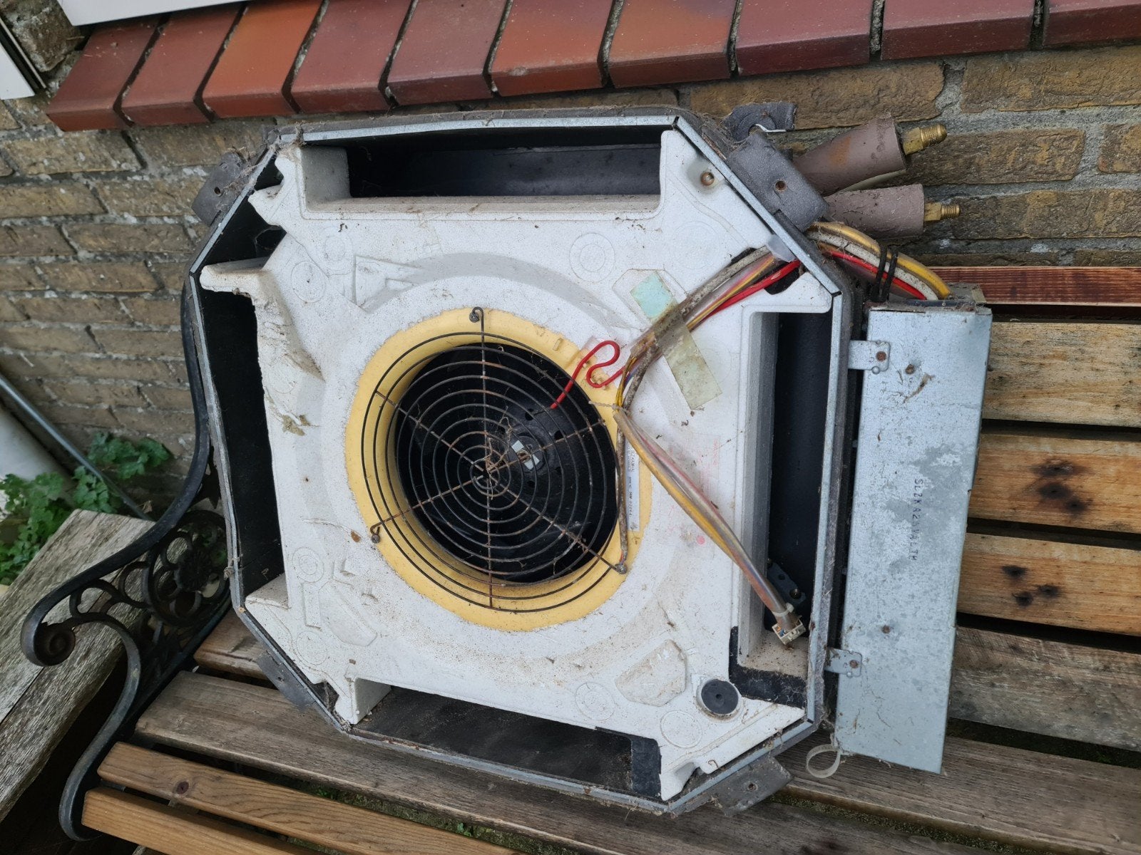 Plafond airco ventilator voor warm en koud. Plafond unit, Ophalen, Gebruikt, Afzuiger