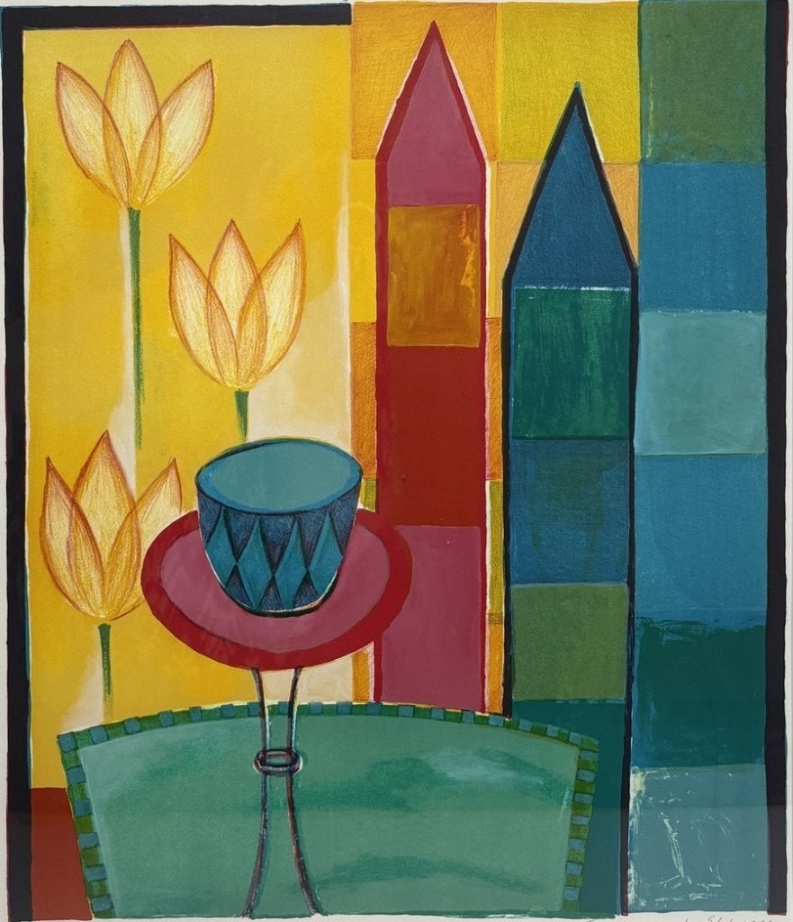 957. Litho, Fenneke van der Elst – 'Tulipier', 1999