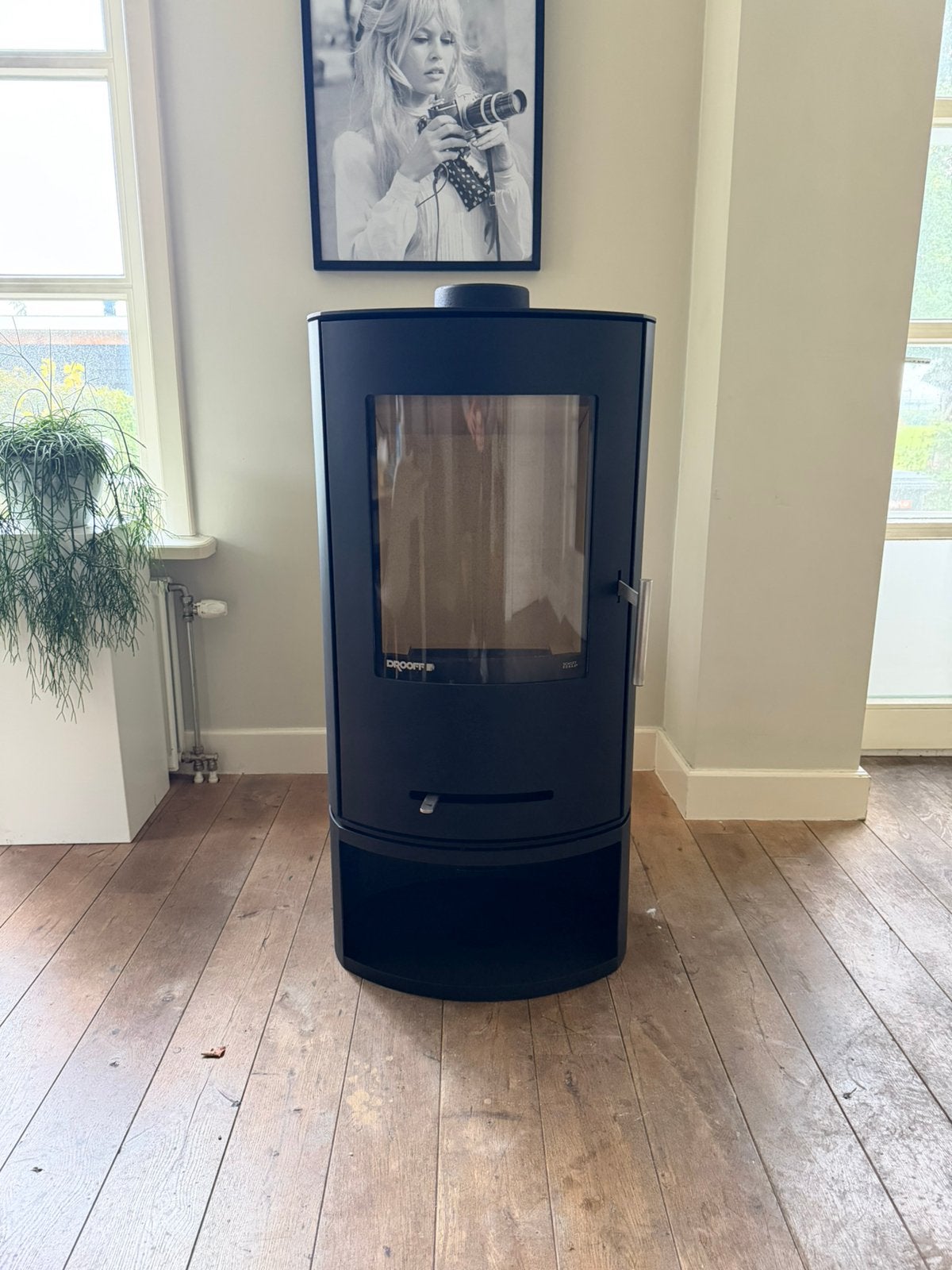 Drooff Piccolino HF 7kW Draaibaar Houtkachel Vrijstaand