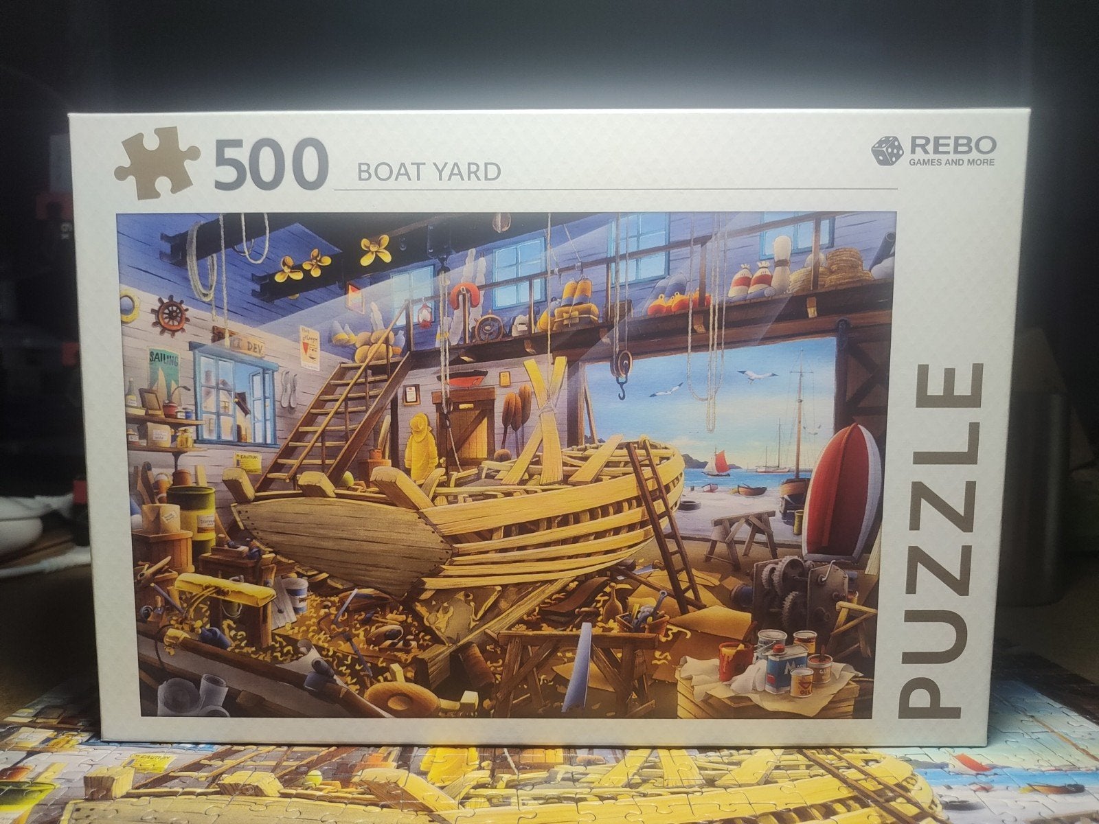 Rebo puzzel 500 stukjes, Ophalen of Verzenden, 500 t/m 1500 stukjes, Zo goed als nieuw, Legpuzzel