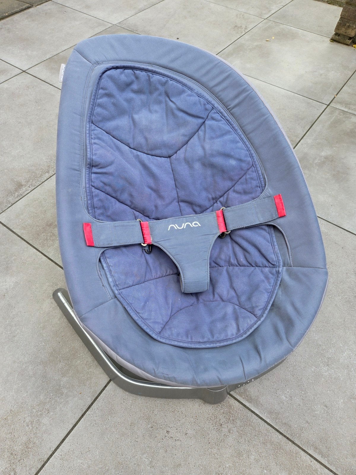 Nuna Leaf wipstoel - Blauw, Ophalen, Gebruikt