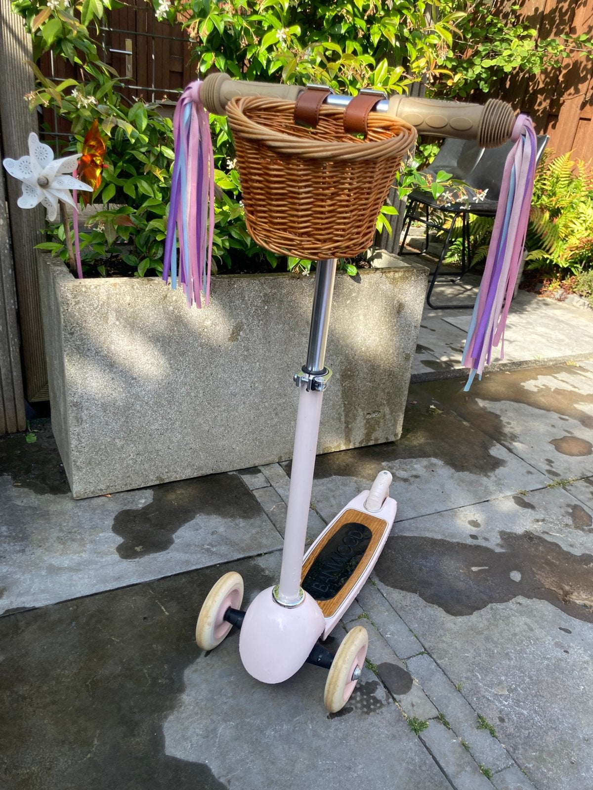 Banwood meisjes step, in perfecte staat, hoogte verstelbaar, Fietsen en Brommers, Steps, Ophalen, Zo goed als nieuw, Overige typen