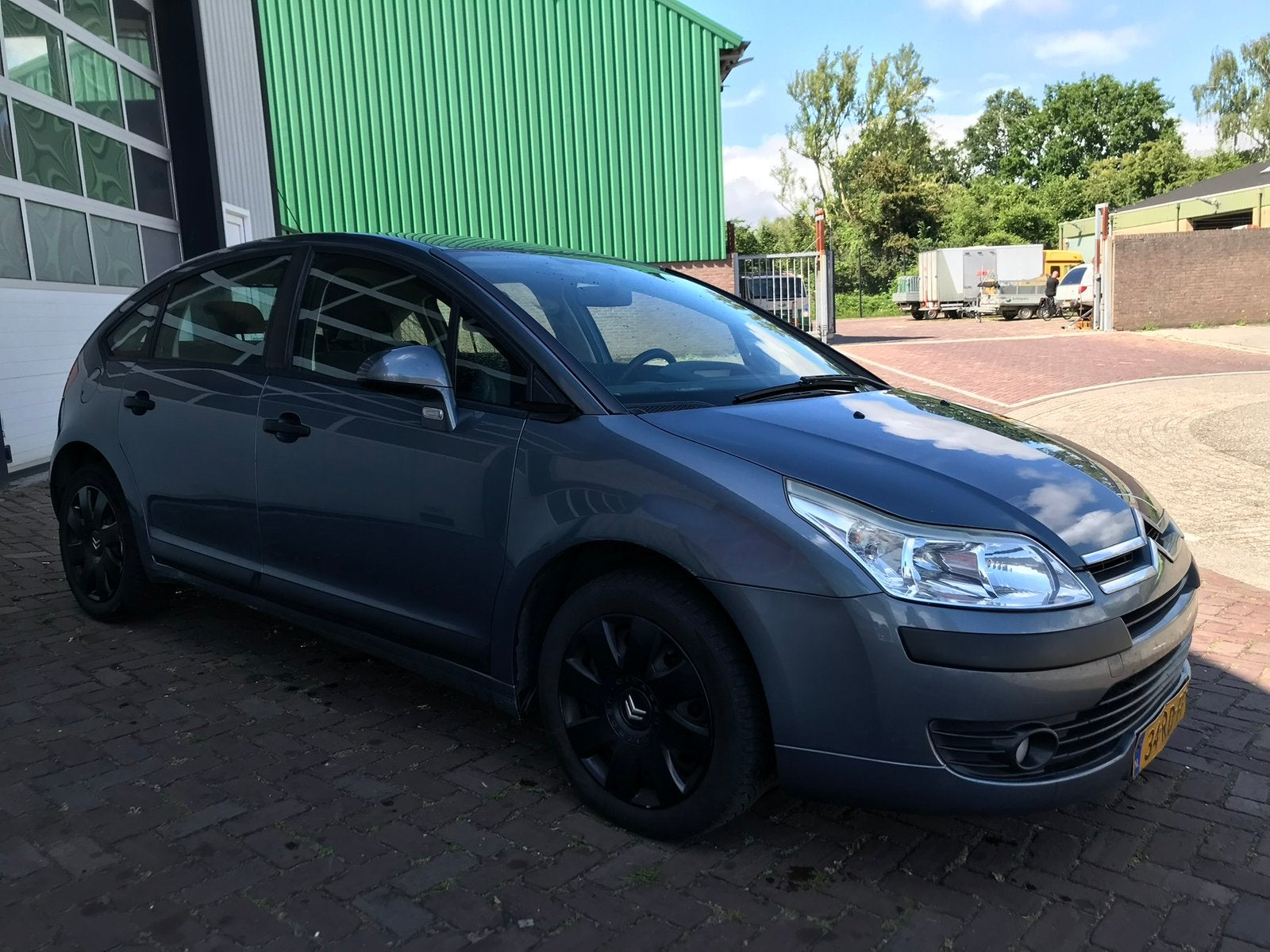 Citroën C4 1.6 16V 2005 apk geldig tot 07-2027, Auto's, Citroën, Voorwielaandrijving, Stof, 4 cilinders, Grijs