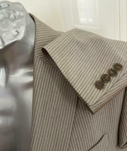 Authentic colbert maat 102 [50] [vm], Ophalen of Verzenden, Zo goed als nieuw, Maat 56/58 (XL), Beige