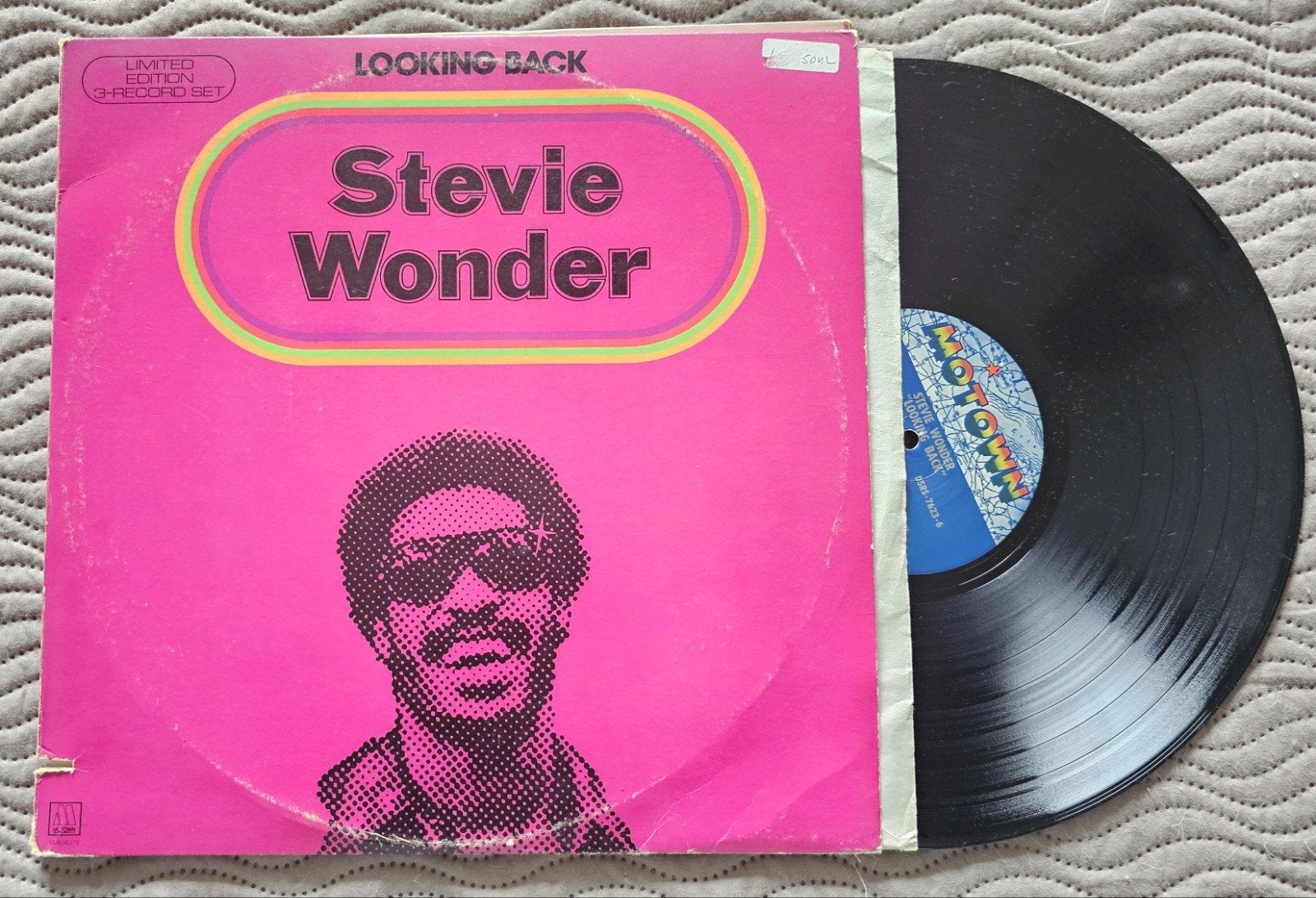 Stevie Wonder - Looking Back (Dubbel-LP, Pop), Gebruikt, Ophalen of Verzenden, Dubbel-LP, 12 inch