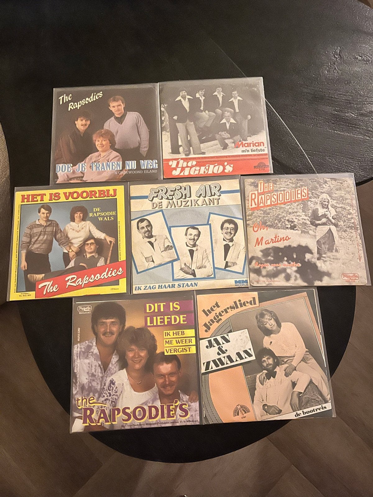 - The Rapsodies, Jageto’s, Jan & Zwaan, Fresh Air, Ophalen of Verzenden, Gebruikt, 7 inch, EP
