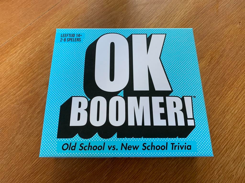 OK Boomer gezelschapsspel, Ophalen of Verzenden
