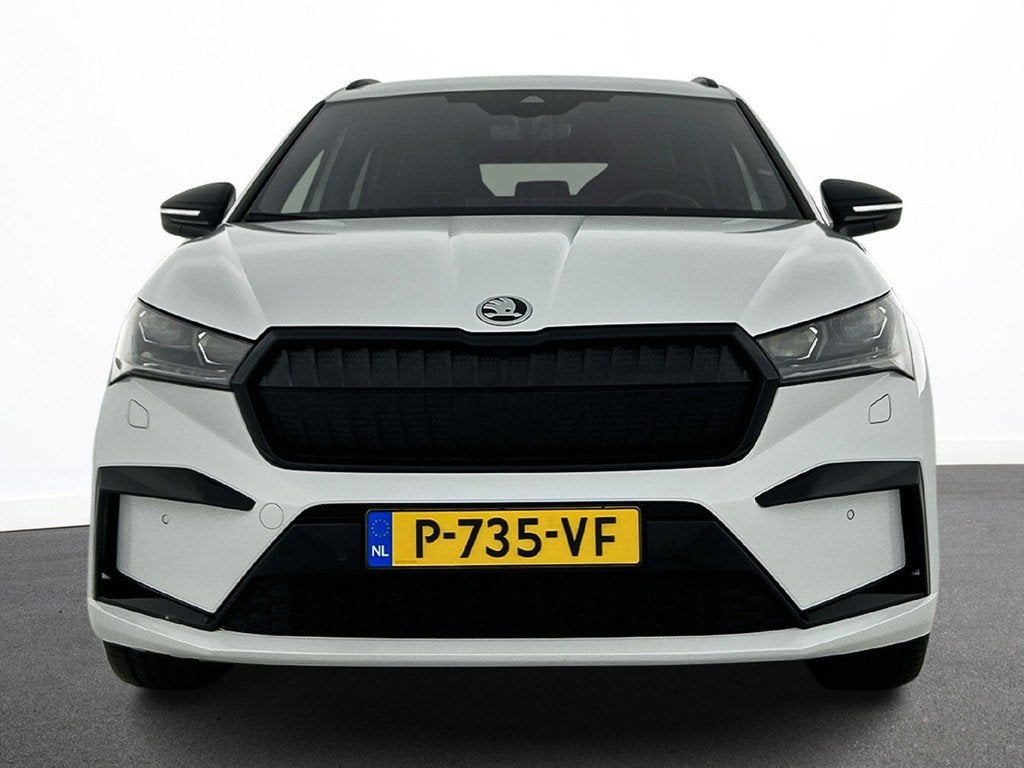 Skoda Enyaq iV 80 Sportline Navigatie Climate Pack Camera DA, Automaat, Achterwielaandrijving, Gebruikt, Zwart