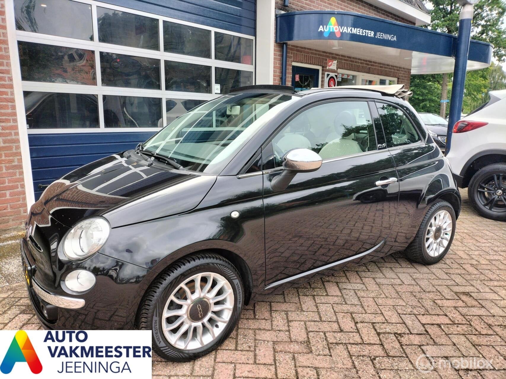 Fiat 500 0.9 TwinAir by Gucci CABRIO, Auto's, Euro 5, 86 pk, Gebruikt, 31 €/maand