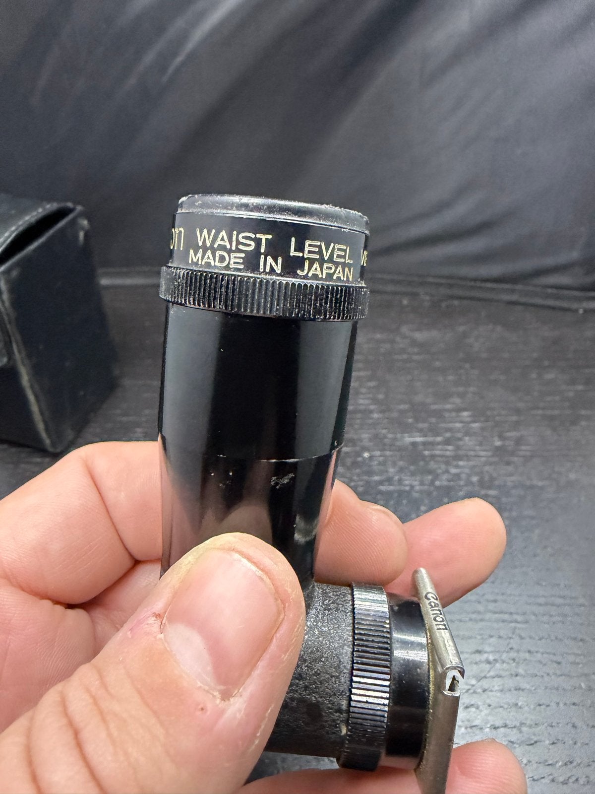Vintage Canon Waist Level Viewer 2 met hoes, Overige typen, Ophalen of Verzenden, S, S