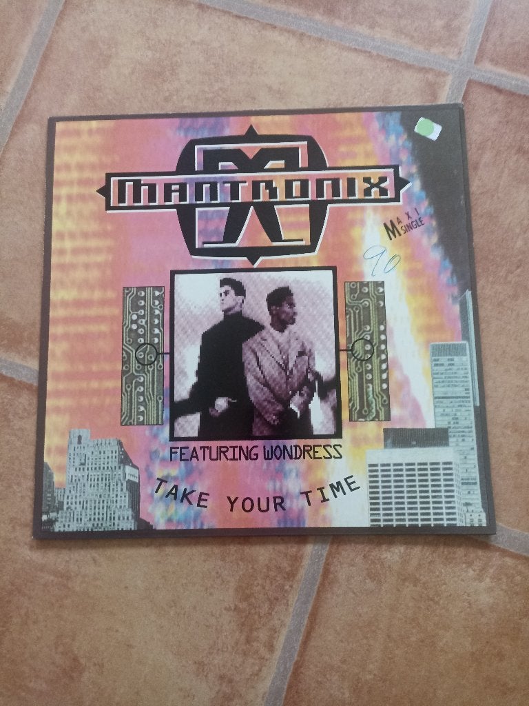 12'' Mantronix - Take your time, Ophalen of Verzenden, Gebruikt, 12 inch