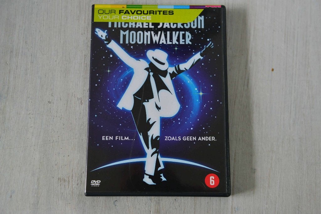 MOONWALKER == Michael Jackson, Cd's en Dvd's, Alle leeftijden, Verzenden, Zo goed als nieuw
