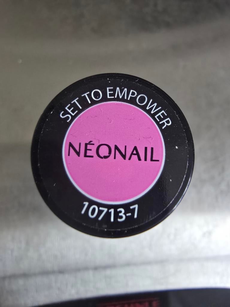 Néonail Gel Nagellak - Set to Empower - Roze, Ophalen of Verzenden, Zo goed als nieuw, Toebehoren, Handen en Nagels