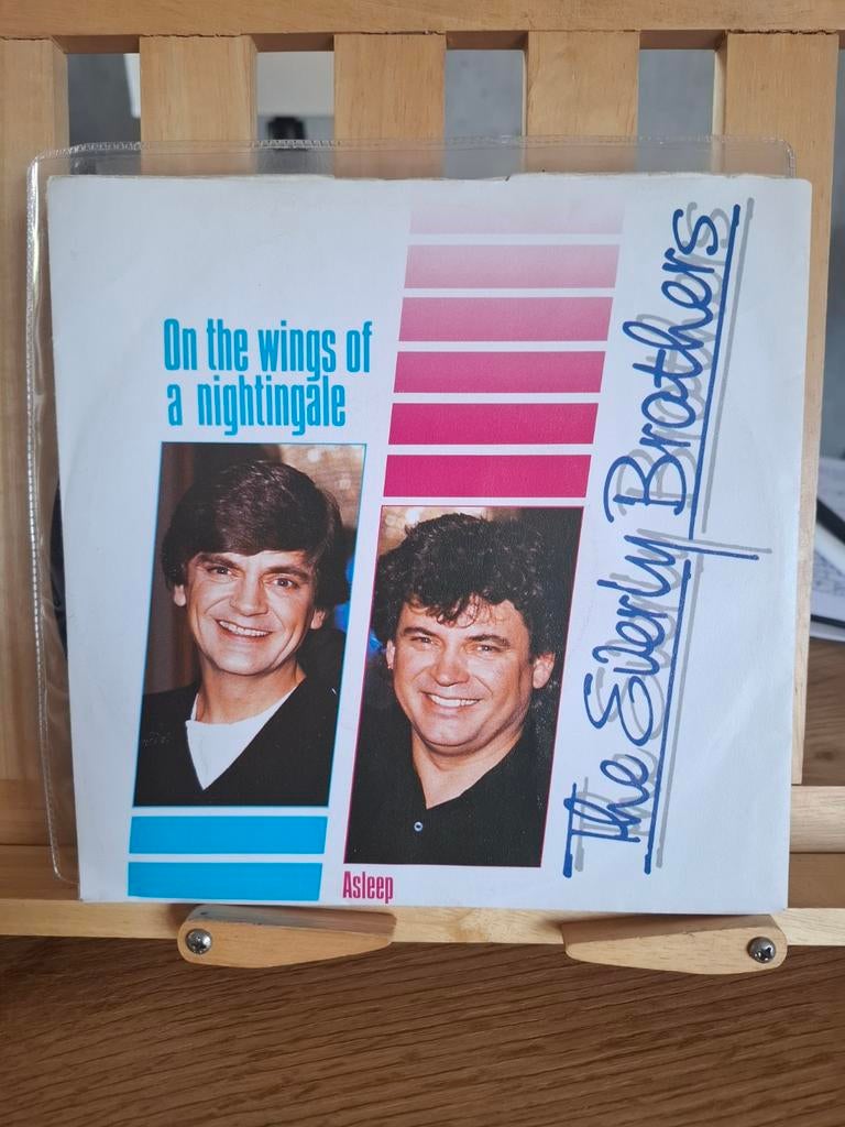 Single: everly brothers - on the wings of a nightingale, Ophalen of Verzenden, Pop