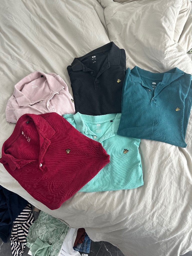 5x WE Polo shirts maat XL - Slim Fit, WE, Meerkleurig, Maat 56/58 (XL), Ophalen of Verzenden