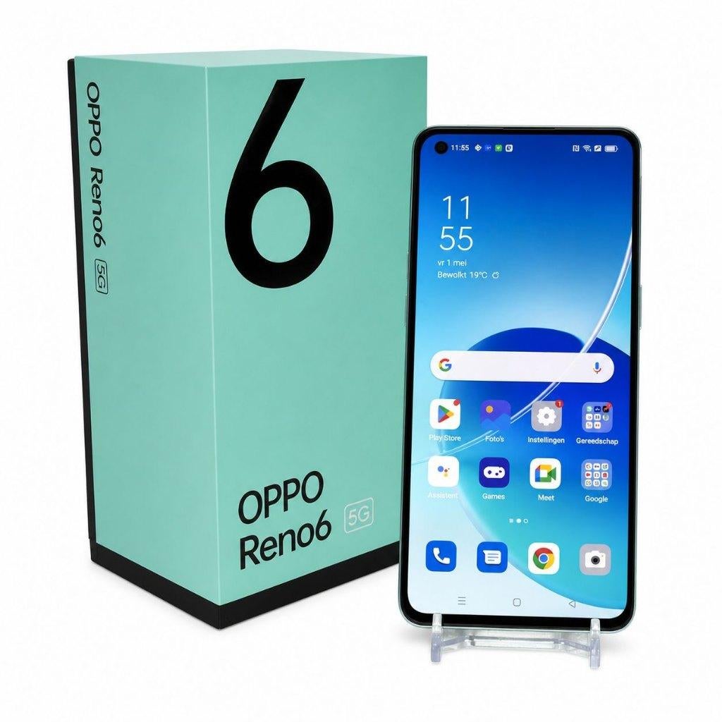 OPPO Reno6 5G 128GB | Compleet in Doos | €149,99, ., Overige typen, Ophalen of Verzenden, Zo goed als nieuw
