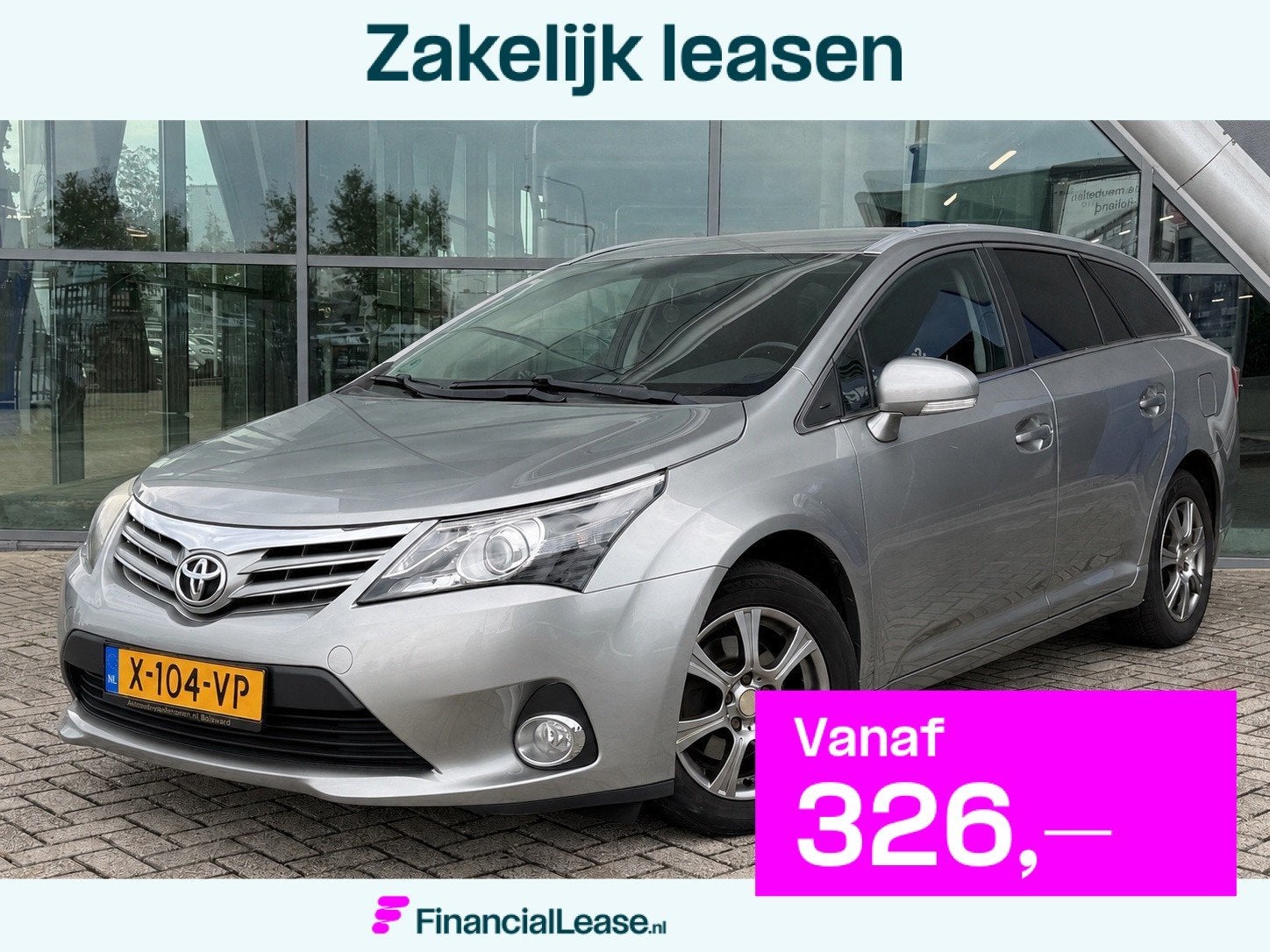 Toyota Avensis Wagon 1.8 VVTi Business Automaat, Camera, Cru, Euro 5, Zwart, 4 cilinders, Origineel Nederlands