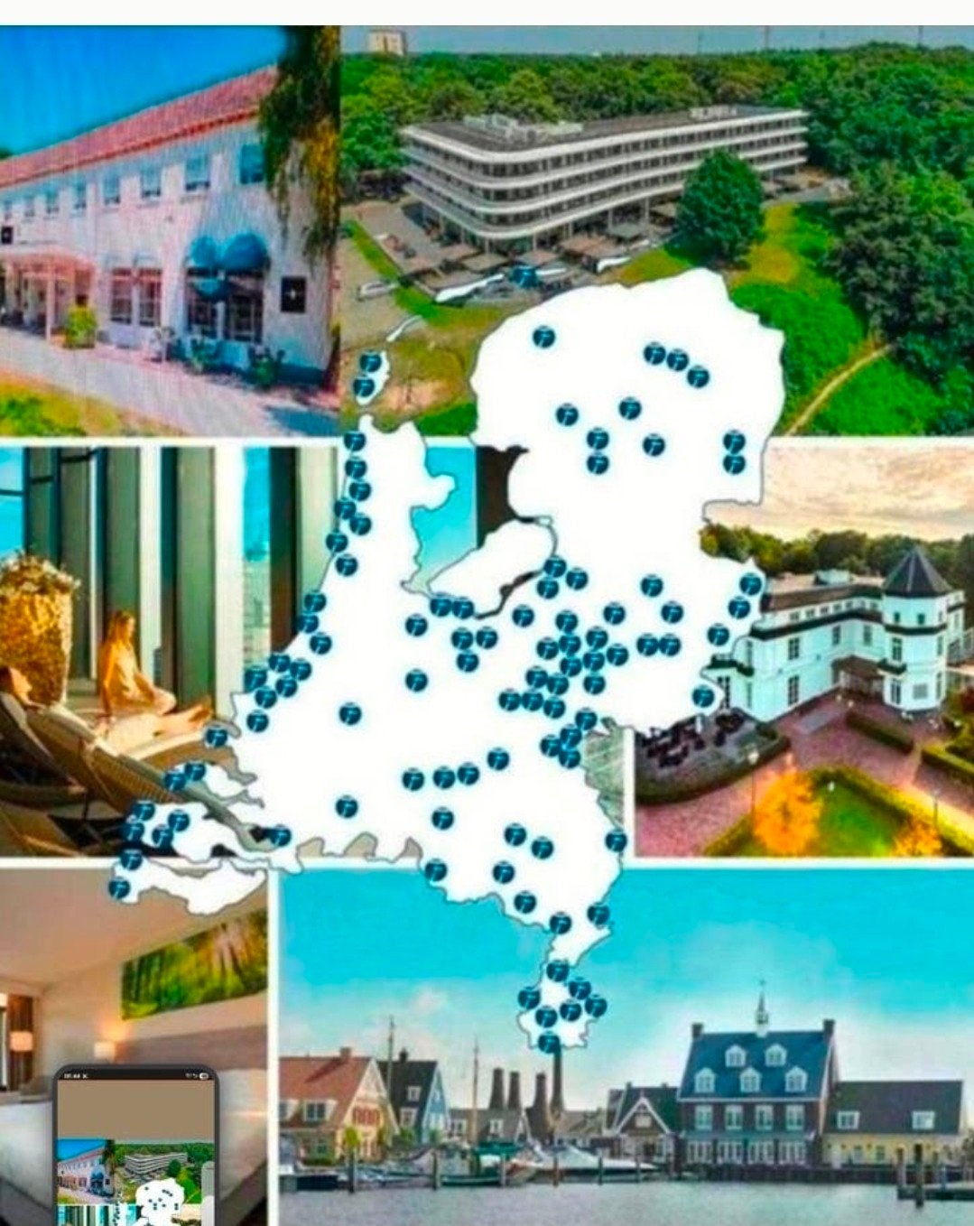 Fletcher naar keuze, 3 en 4 sterren hotels 2 personen, Tickets en Kaartjes, Twee personen, 1 overnachting