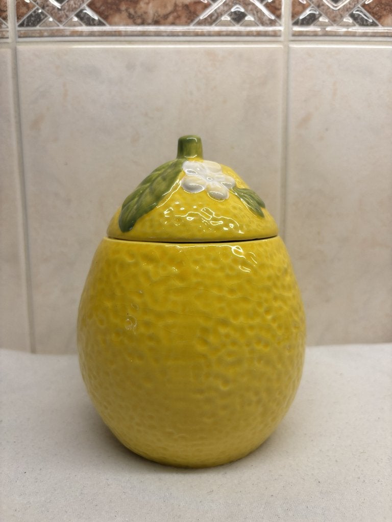Grote Duitse Jam Pot Citroen, Antiek en Kunst, Ophalen of Verzenden
