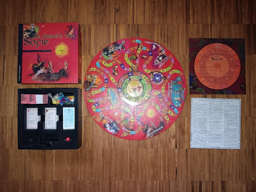 Bordspel: De wereld van Sofie, 1998, Vijf spelers of meer, Ophalen of Verzenden