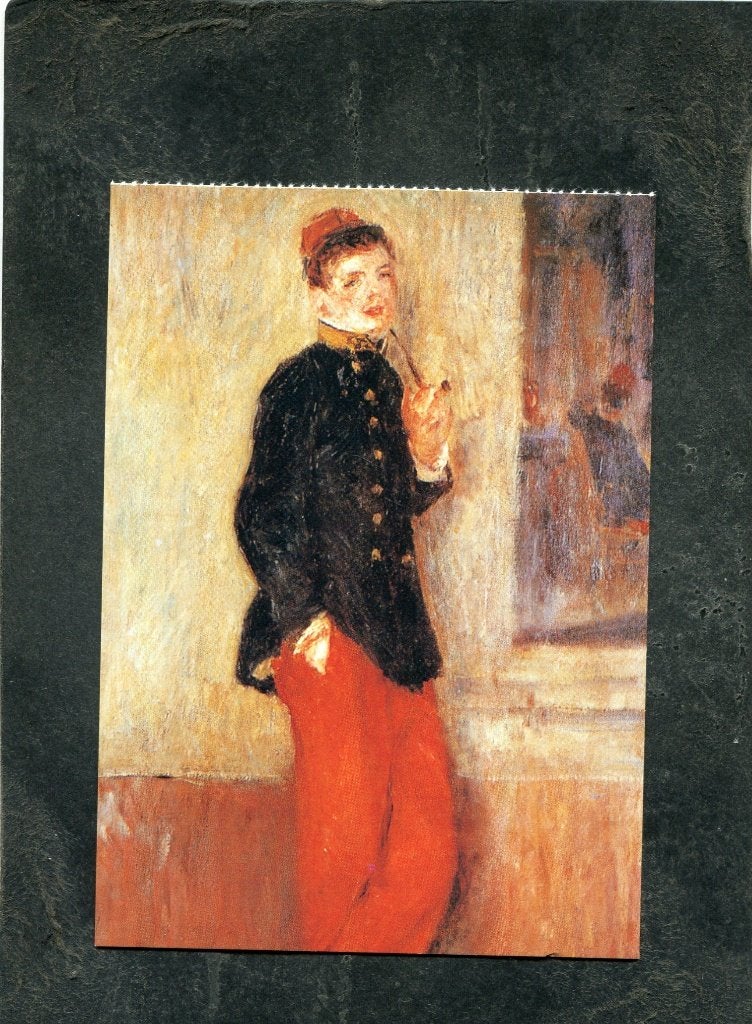 Ansicht Auguste Renoir - Jonge soldaat, Verzenden, 1980 tot heden, Ongelopen