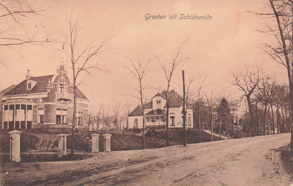 703-379-045 Groeten uit Schildwolde, Verzamelen, Ansichtkaarten | Nederland, Verzenden, Voor 1920, Groningen