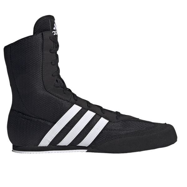 Adidas Box Hog 2.0 Boksschoenen Zwart/Wit - Maten 41 1/3 & 4, Ophalen of Verzenden, Nieuw, Vechtsportschoenen
