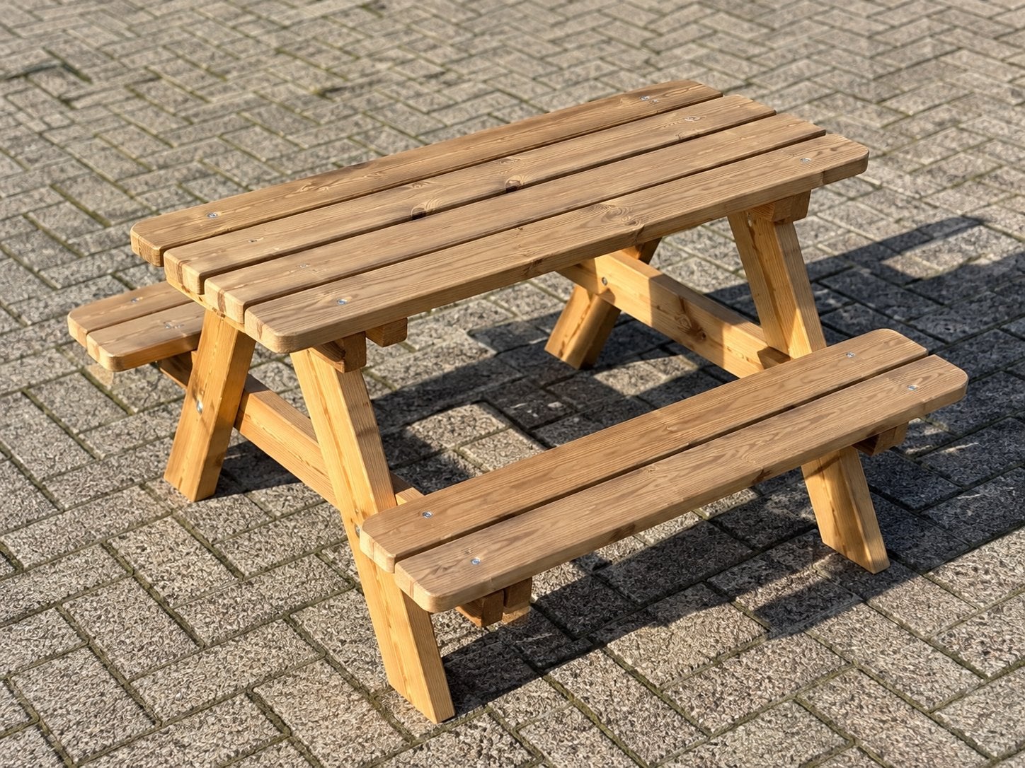 Nieuwe kinderpicknickbankjes - 1 of 2 stuks, Kinderpicknicktafel, Nieuw, Ophalen of Verzenden, Rechthoekig