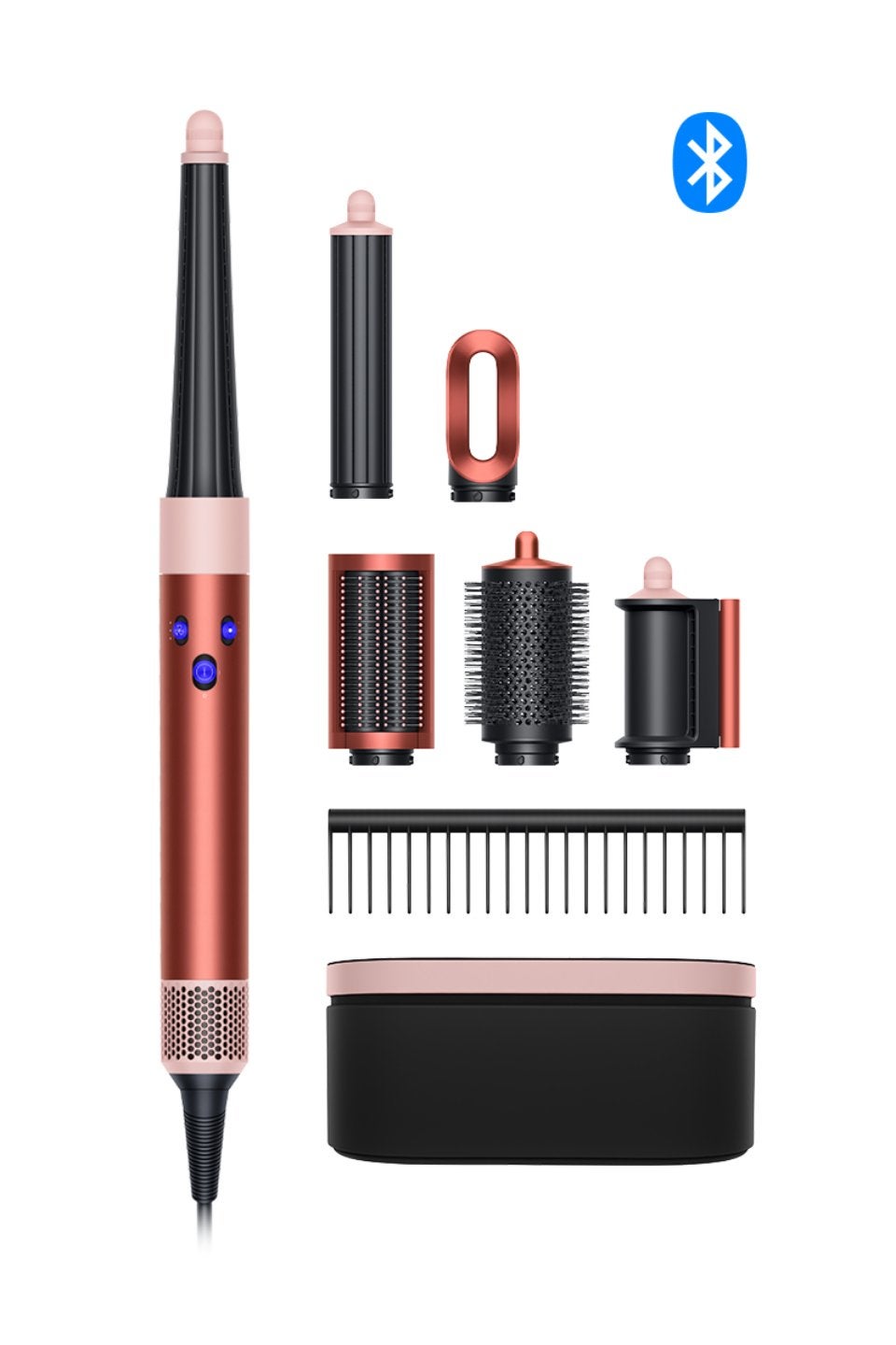 Dyson Airwrap Complete Styler met accessoires, Ophalen of Verzenden, Zo goed als nieuw, Haarverzorging