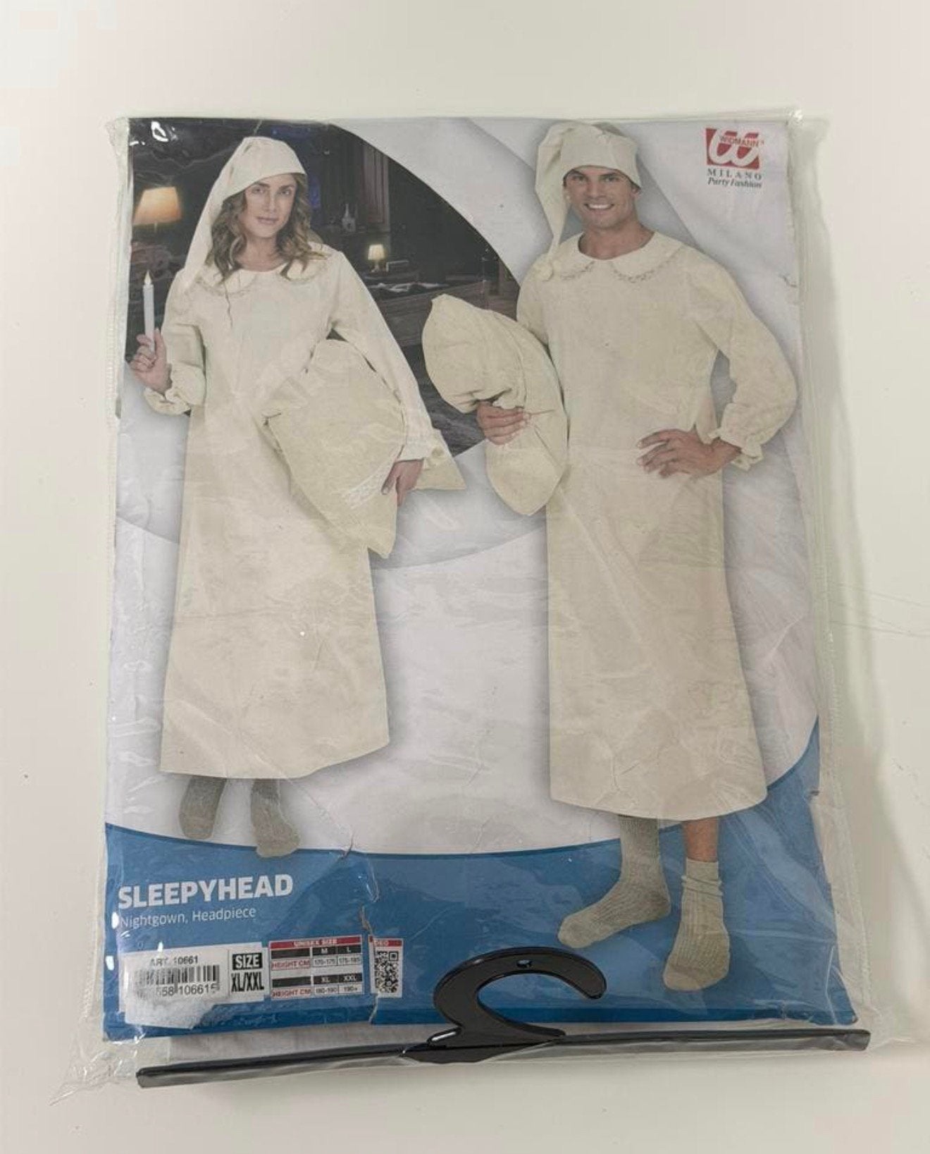 Slaap kostuum nachtjapon Jaap XL nieuw carnaval verkleden, Ophalen of Verzenden, H, H, H