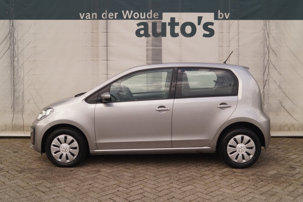 Volkswagen up! 1.0 MPI 65pk Edition 5-drs -AIRCO-DAB-, 65 pk, Stof, Gebruikt, 4 stoelen