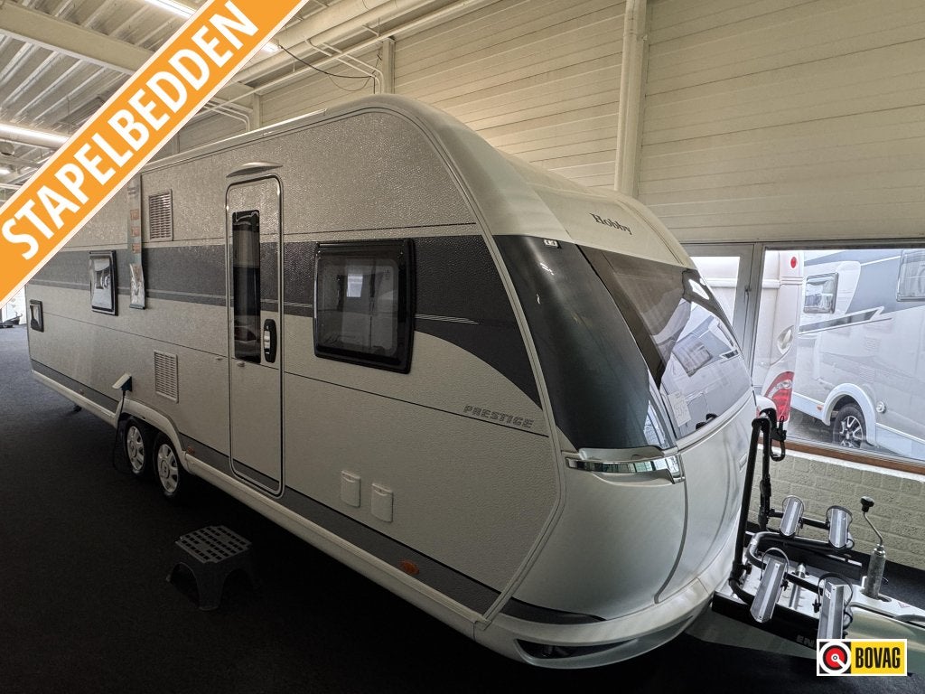 Hobby Prestige 720 KWFU 2022 Airco,Mover,Tent!!!, Standaardzit, Hobby, 7 tot 8 meter, Tot en met 6