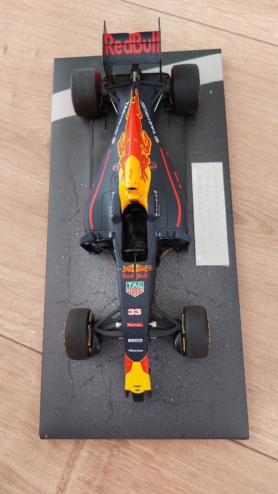 Red Bull Racing RB12 Max Verstappen Oostenrijk GP 2016, Overige merken, 1:50 of kleiner, Auto, Ophalen of Verzenden