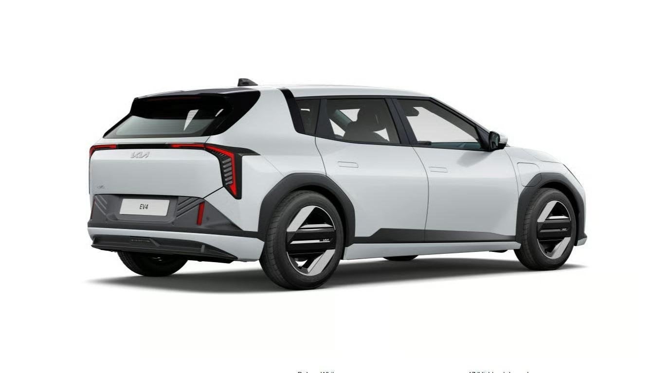 Kia EV4 Air 58.3 kWh | Achteruitrijcamera | Dual zone climat, Auto's, Stof, Zwart, Wit, Nieuw