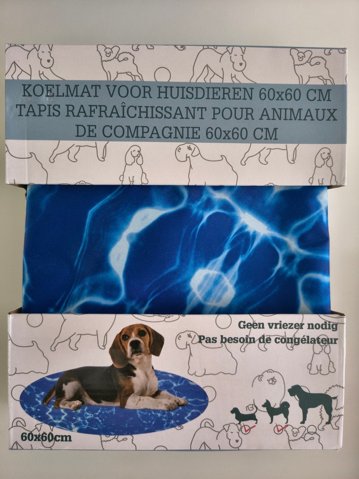 Te koop koelmat voor huisdieren 60 bij 60, Ophalen of Verzenden, Nieuw