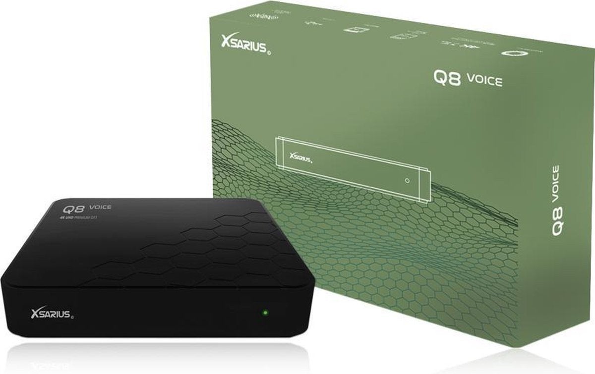 Xsarius Q8 Voice Android mediaspeler, Ophalen of Verzenden, Zo goed als nieuw, HDMI
