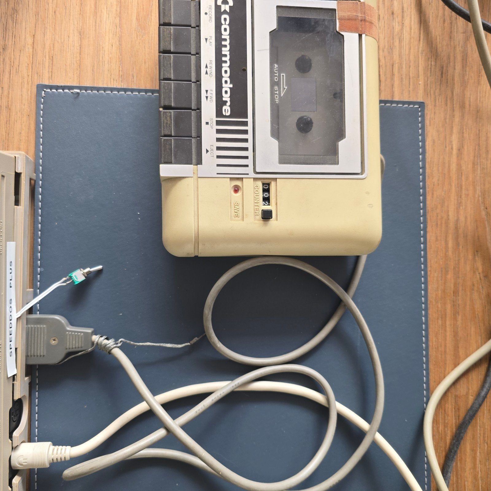 Commodore Datasette C2N - Werkt perfect!, Computers en Software, Vintage Computers, Ophalen of Verzenden, Commodore
