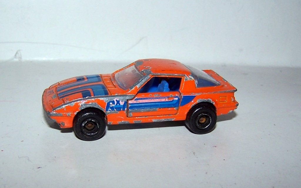 Majorette Nr. 257 Mazda RX7. 1/56. Igs., Hobby en Vrije tijd, Modelauto's | Overige schalen, Ophalen of Verzenden, Gebruikt, Auto