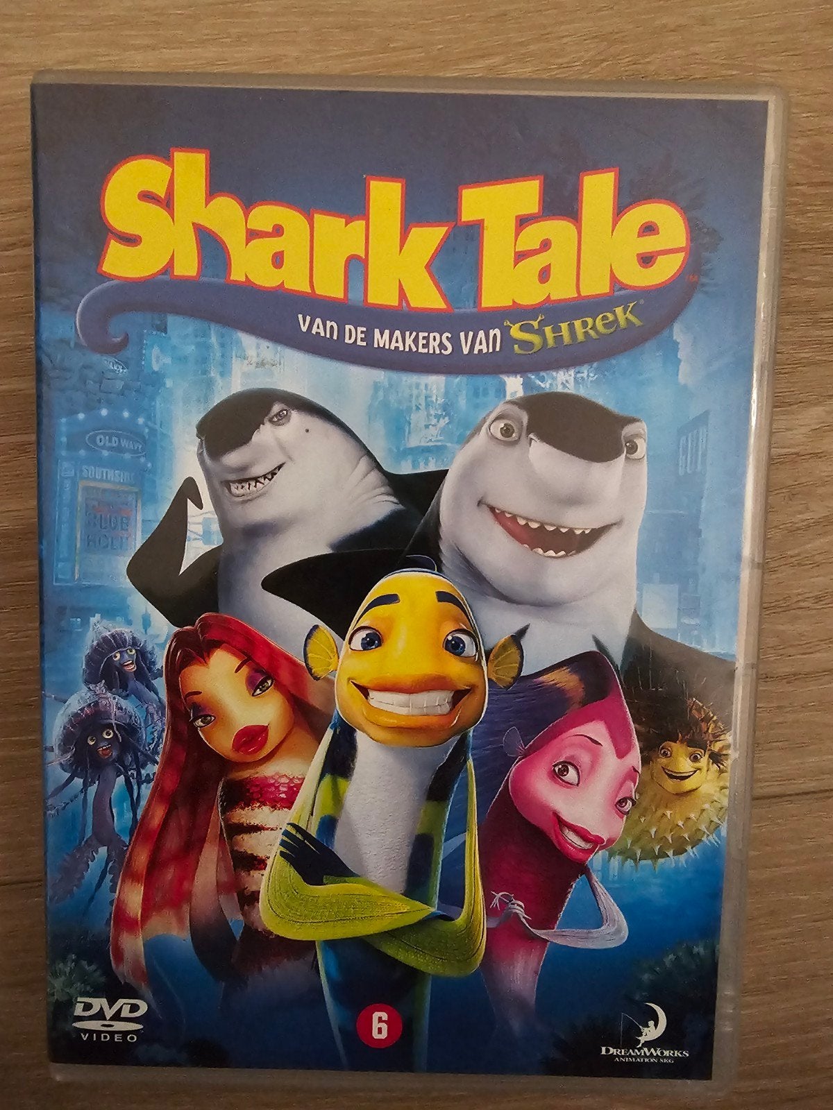 Shark Tale DVD - Van de makers van Shrek, Bonusmateriaal, Animatie, Nederlands, Ophalen of Verzenden