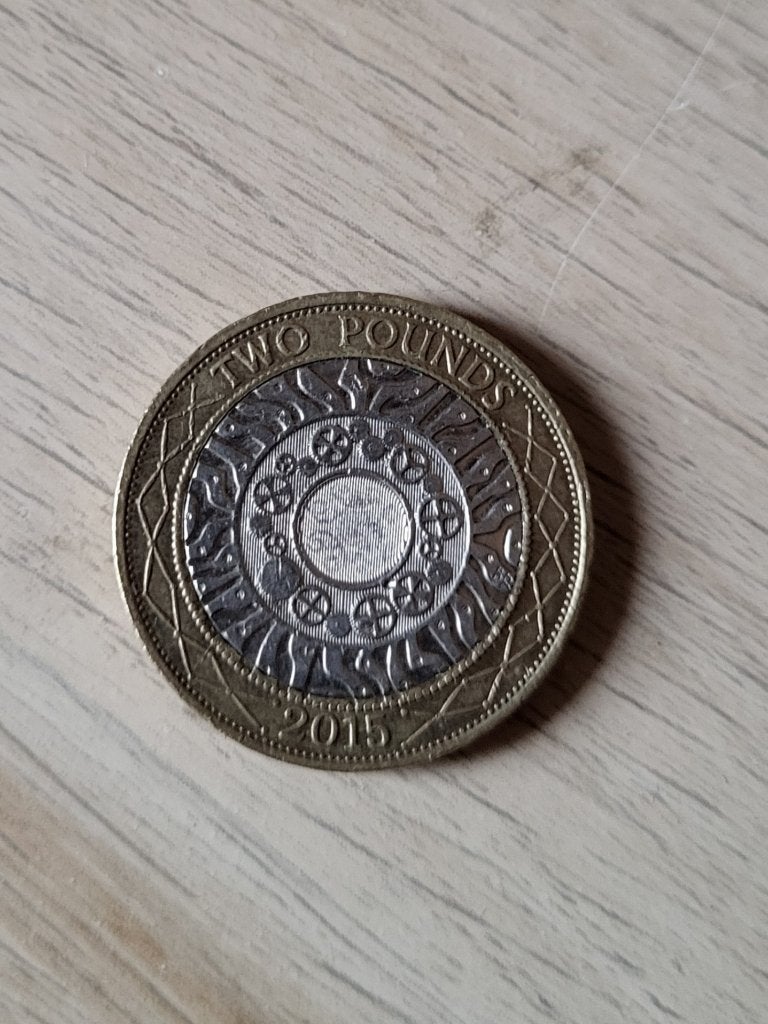 Munt Groot-Brittannië 2 pounds 2015., Verzenden, Overige landen, Losse munt