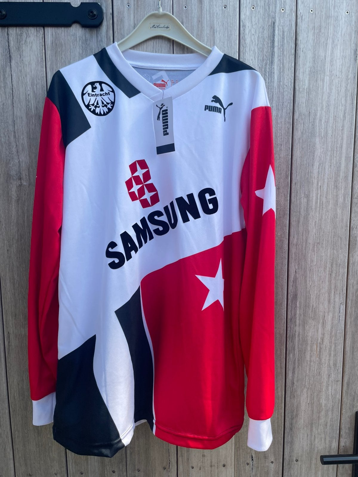 Retromodel shirt Eintracht Frankfurt, Verzenden, Nieuw, Buitenlandse clubs, Shirt