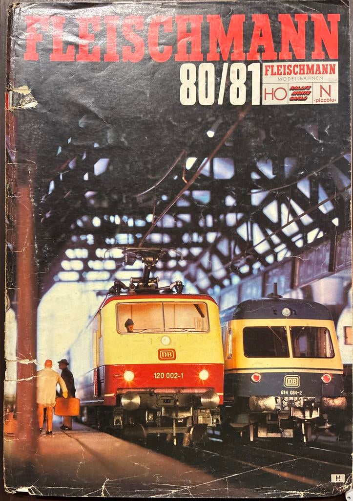 Fleischmann Modellbahnen Catalogus 80/81 HO/N, Hobby en Vrije tijd, Modeltreinen | H0, Gebruikt, Boek, Tijdschrift of Catalogus
