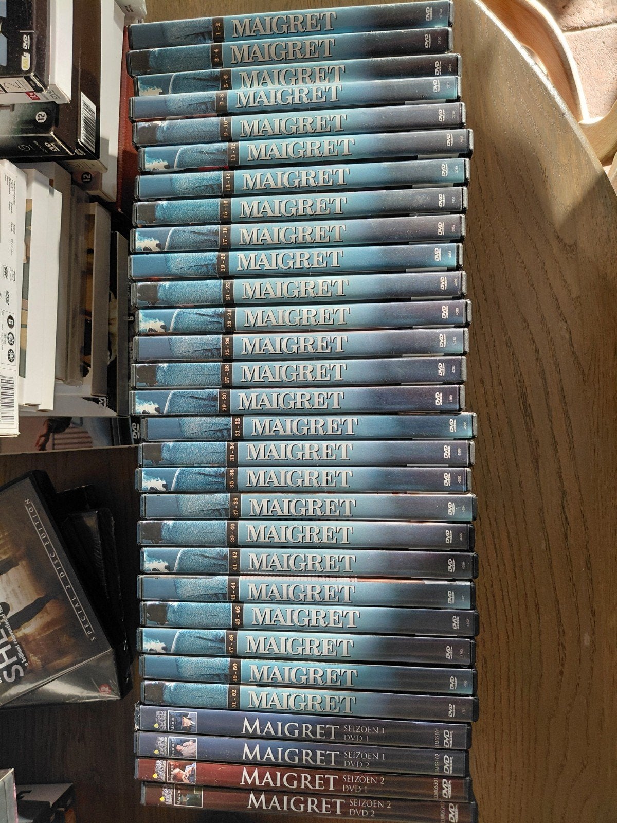 Maigret collection met Bruno Cremer en Michael Gambon, Vanaf 12 jaar, Ophalen of Verzenden, Zo goed als nieuw, Oorlog of Misdaad